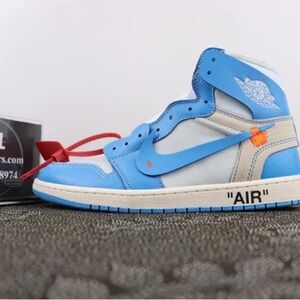 Jordan Sneakers Blue and White